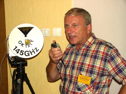 Pierwsze QSO w SP na 145 GHz
