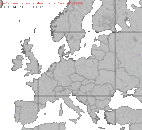Mapa burzowa Europy